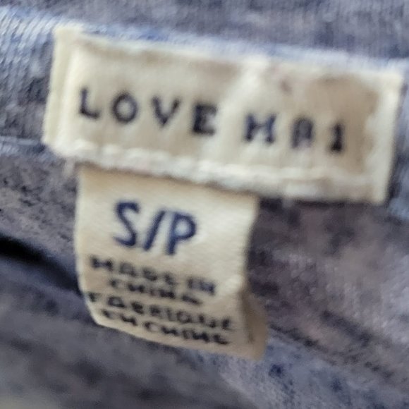 Vintage Style 70s I LOVE H81 78 Oversized Crop Top Size Small Forever 21 - Picture 11 of 12